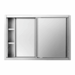 Edelstahl Wandhängeschrank