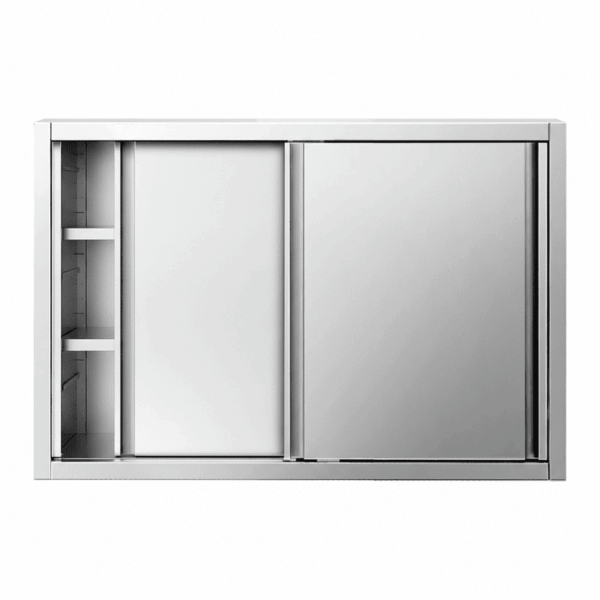 Edelstahl Wandhängeschrank