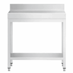 Edelstahl Arbeitstisch – Bild 2