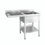 Spülmaschinen-Spültisch mit 1 Becken rechts – Bild 2