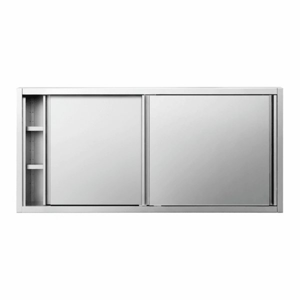 Edelstahl Wandhängeschrank