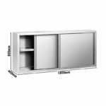 Edelstahl Wandhängeschrank – Bild 3