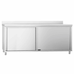 Edelstahl Arbeitsschrank – Bild 2