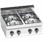 Gasherd - 21,5 kW - 4 Brenner