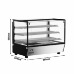 Warmhaltevitirne - 160 Liter - mit 3 Ablagen – Bild 4