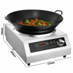 Wok-Induktionsherd - 3,5 kW - inkl. Wok – Bild 2