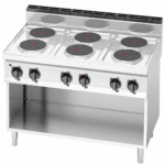 Elektroherd - 15,6 kW - 6 Platten Rund