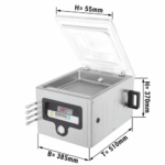 Kammer-Vakuumiergerät - 14,4m³/h - 370 Watt – Bild 3