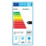 Belüfteter Gefrierschrank-Schrank 600 Liter 1 Tür GN 2/1, auf Rädern, 2 mit Bremsen – Bild 3